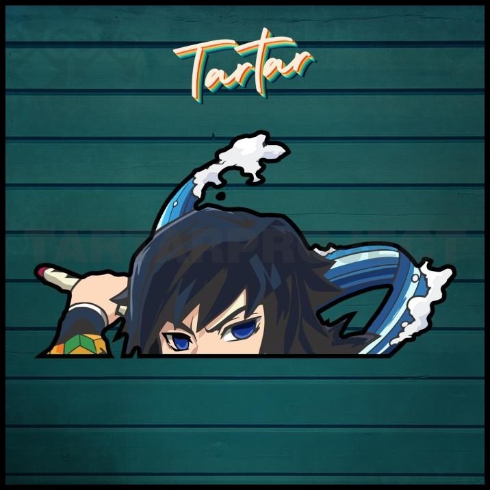 

BEST DEAL STICKER STIKER VINYL - PEEKER GIYU DEMON SLAYER !!!!!!!