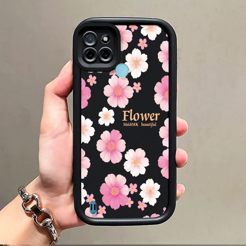 Casing Hp Realme C21Y Realme C25Y Case Casing Softcase sampul pelindung silikon HP Kesing warna mera