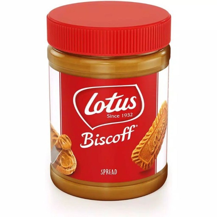 

Lotus Biscoff Biscuit Spread Selai 400 Gram