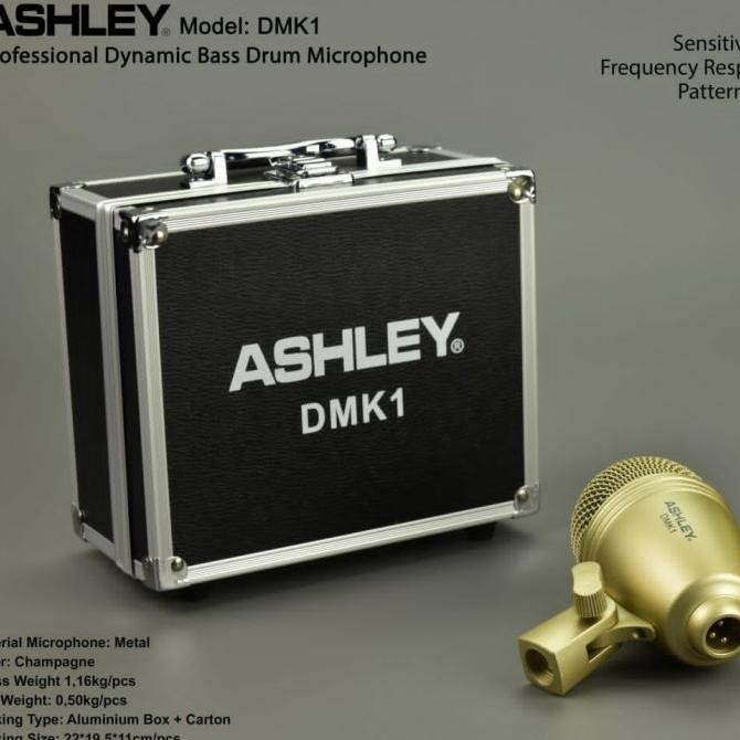 MIC DRUM BASS ASHLEY DMK1 ORIGINAL