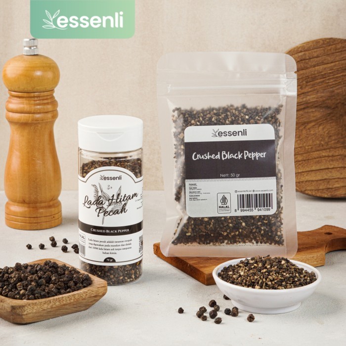 

Lada Hitam Pecah / Crushed Black Pepper / Bumbu Rempah / Bumbu Dapur