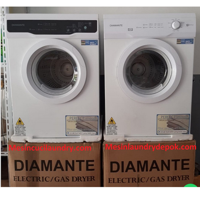 Promo Mesin Pengering Laundry Merk Diamante Pakai Gas Lpg