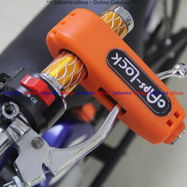 

terbaru gembok motor premium caps-lock / pengaman motor anti maling