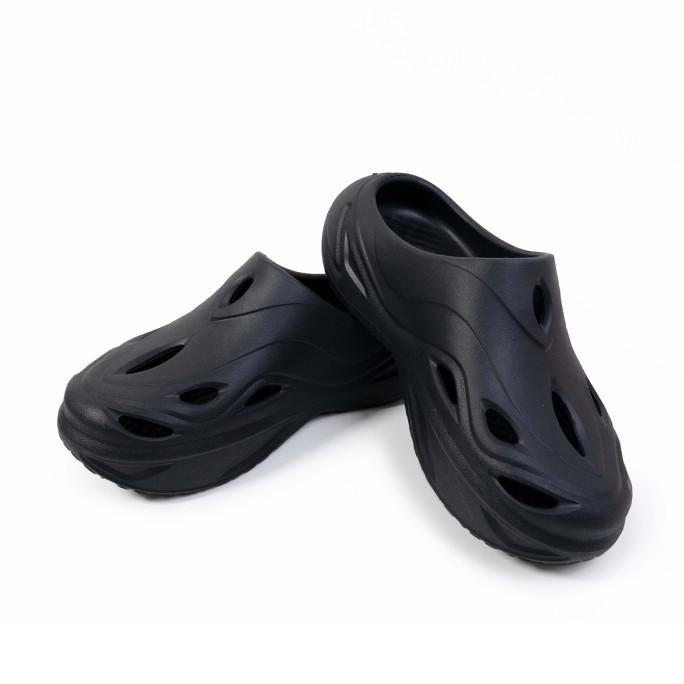 Porto X Sandals - Jean Clogs (Black)