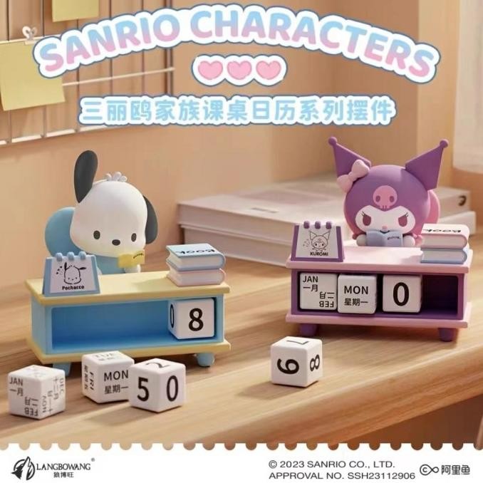 

Langbowang x Sanrio Pajangan Kalender Sanrio (Kalender Abadi)
