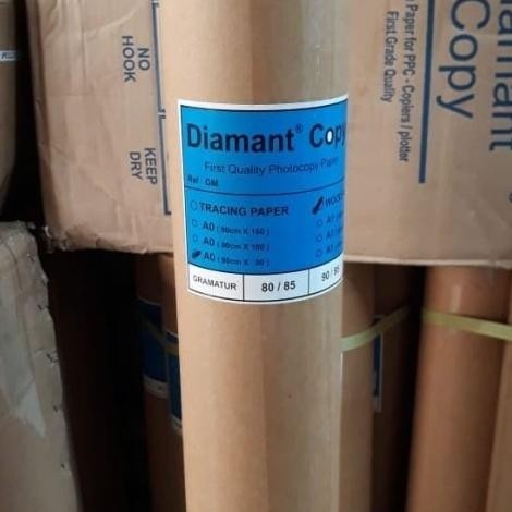 

Terlaris Diamant kertas HVS roll 80 gr A0 A1 A2 SALE