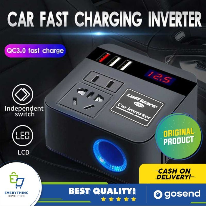 E - CAR Stuff K7 / Charger Serbaguna Untuk Mobil EHS