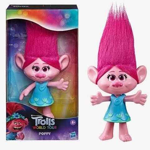 TROLLS WORLD TOUR POPPY BRANCH TINY DIAMONDS ORIGINAL HASBRO TROLLS