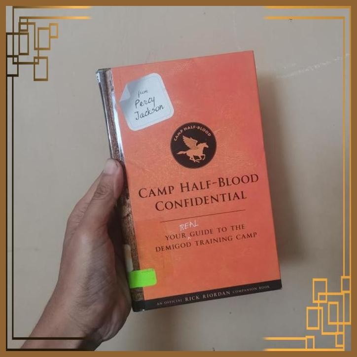 

[ADG] Buku Import From Percy Jackson Camp half blood confidential