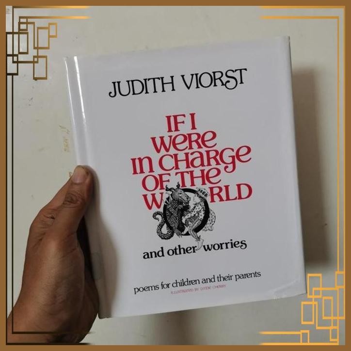 

[ADG] Buku Import Judith Viorst If I were in charge of the world Poems child