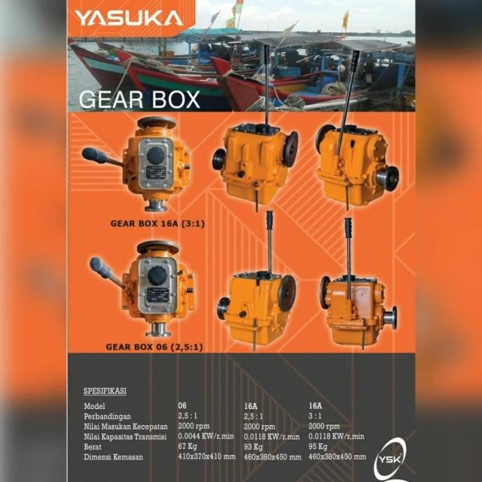 Gearbox Kapal 06 Yasuka
