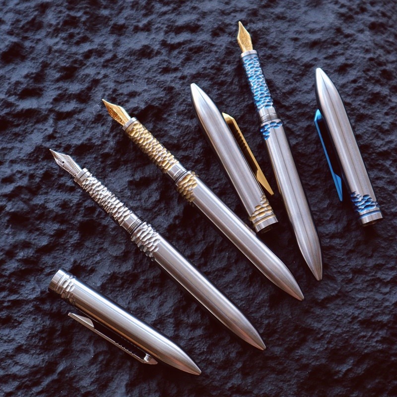 

Pena Pulpen Paduan Titanium CNEDC TC4 Pulpen Tinta Schmidt Jerman Alat Tulis |8pDXBFPn|