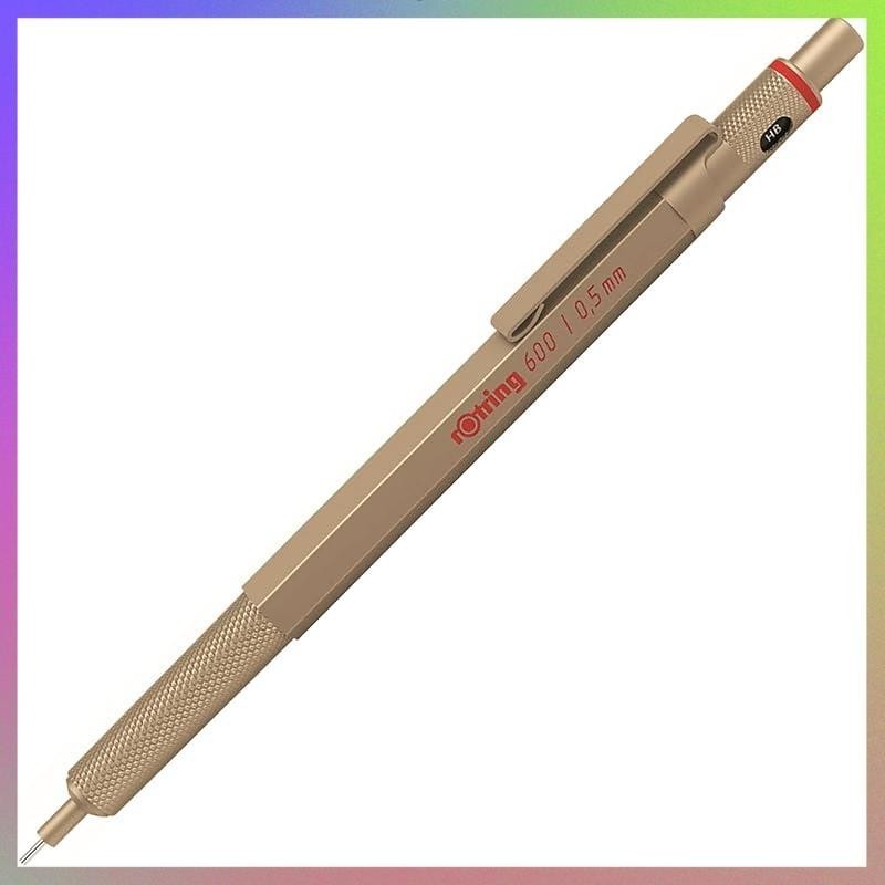 

Pensil Mekanik Rotring Gold 600 2158796 0.5mm rOtring Sharp Pen Alat Tulis Mewah Alat Tulis Buatan Jerman Pulpen Gambar Pulpen Profesional |Y4wCUdZv|