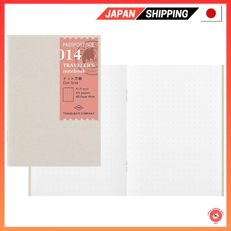 

【Langsung dari Jepang】Isi Ulang Buku Catatan Traveler's Company Dot Grid 3-Pack Ukuran Paspor 14405006 |vyMG31uk|