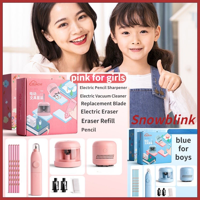 

Set Alat Tulis Elektrik Rautan Pensil Elektrik Goodie Bag Set Hadiah Alat Tulis Hadiah Ulang Tahun Anak Hadiah Masa Kecil |C49B045E|
