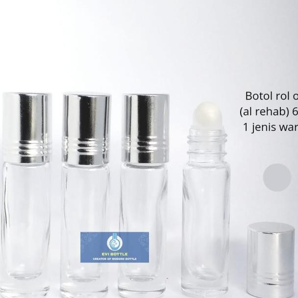 Evi Parfum Store - Botol Roll On Polos 6Ml / Karton