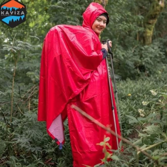Ds Adventure Jas Hujan Ponco 3In1 Hiking Outdoor - Jas Hujan Kelelawar