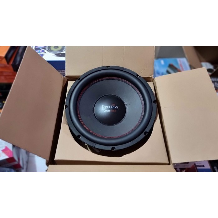 BEBAS ONGKIR - SUBWOOFER PEERLESS M12 KHUSUS SQL