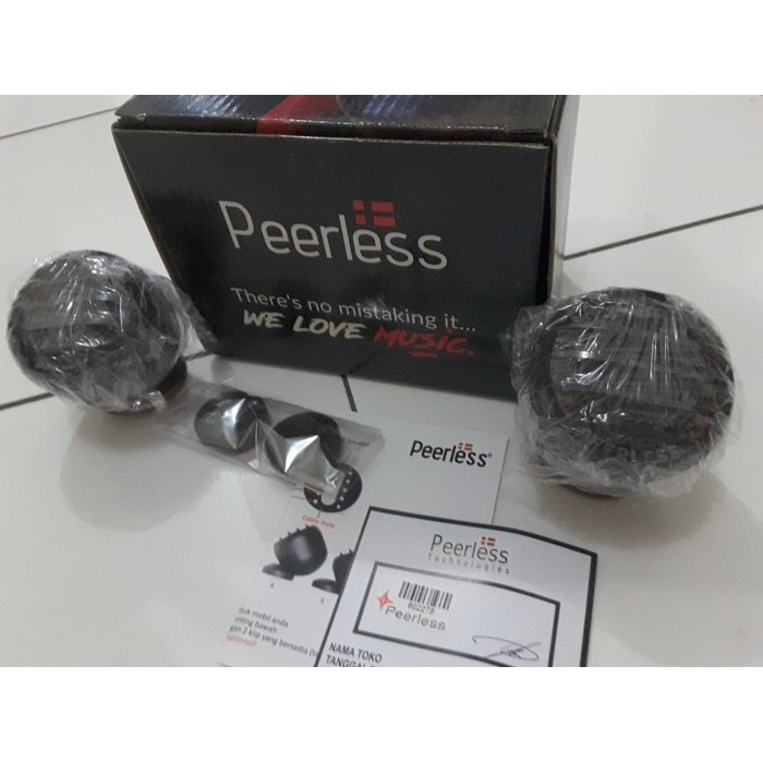 HARGA DISC - Peerless easy 1 fullrange speaker plug and play