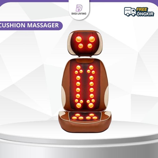 KURSI PIJAT ELEKTRIK/ CUSHION MASSAGER ORIGINAL DAN TERPERCAYA