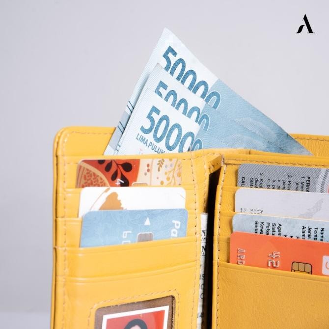 Dompet Kulit Wanita/ Dompet Wanita Asli Alona Sekar Batik wallet