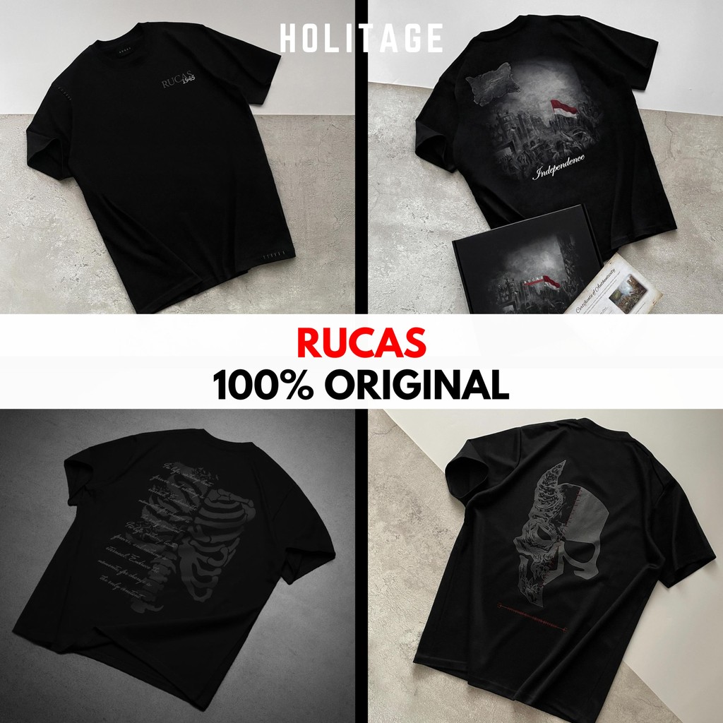 [100% ORIGINAL] RUCAS SADIKIN / RUCAS HALLOWEEN / RUCAS FALLEN BLACK / RUCAS INDEPENDENCE - Rucas Ba