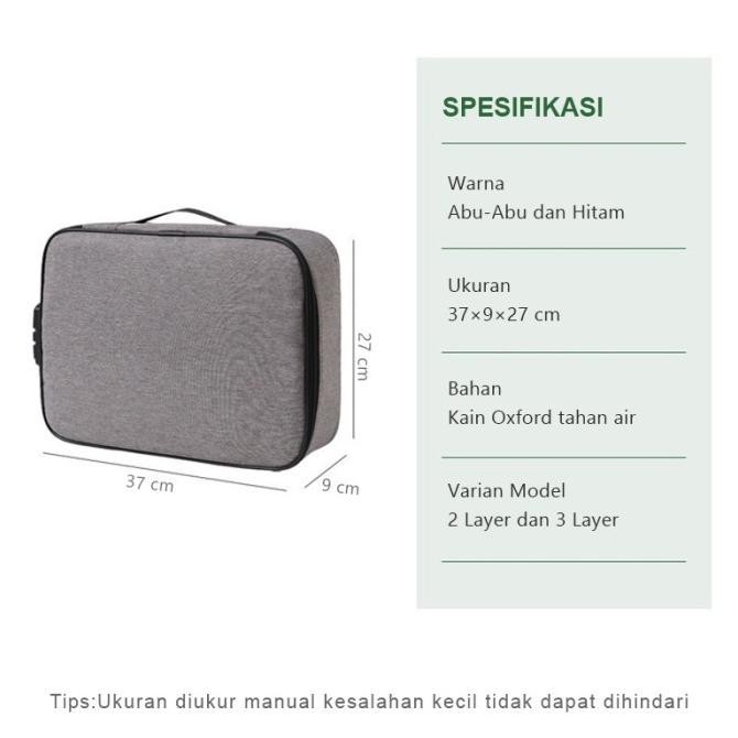 

JAMINAN ASLI TAS DOKUMEN KOTAK PENYIMPANAN ARSIP KOPER TEMPAT BERKAS