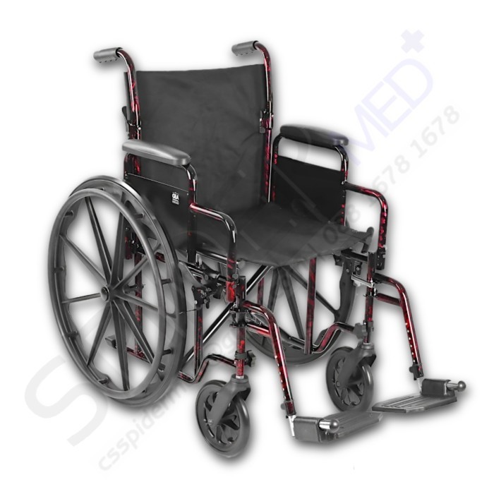 GEA KURSI RODA YJ023E / STEEL WHEELCHAIR YJ-023E YJ 023 E