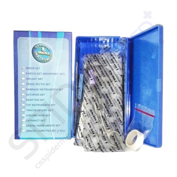 RENZ SURGICAL INSTRUMENT KIT - MINOR SET / RENZ MINOR SET