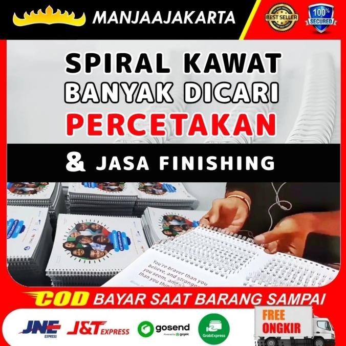 

Kawat Spiral Agenda A4 Ukuran 1 In No 16 Ring Kawat Jilid Spiral Buku Diskon