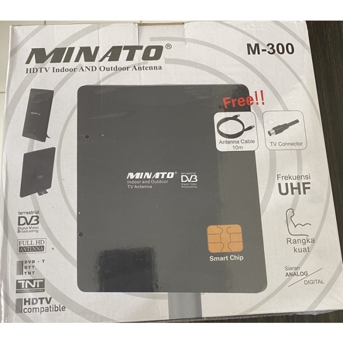 Promo Antena Digital Chip, Antena Luar/Dalam, Minato
