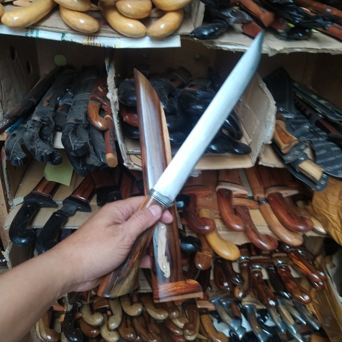 Termurah Golok Sembelih Hewan Qurban Baja Per Super Tajam Premium