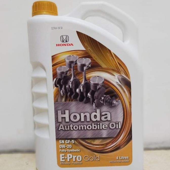 oli honda E-pro Gold 0W-20 galon 4liter