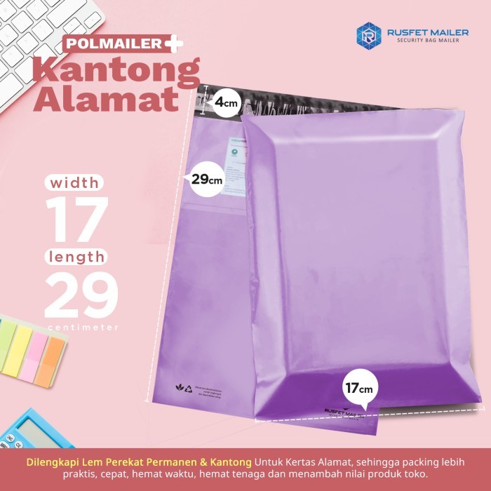 

PLASTIK PACKING OLSHOP LUCU POLIMAILER / POLYMAILER ALL VARIAN SATUAN