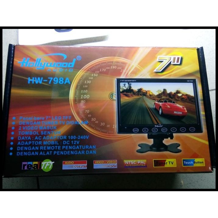 TERMURAH AUDIO MOBIL / AUDIO HOLLYWOOD HW-798A 7 INCH AGYA AYLA 