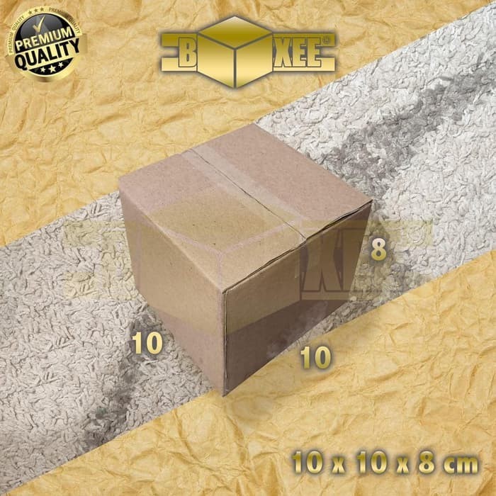 

kotak kardus BOX packing packaging 10X10X8 POLOS
