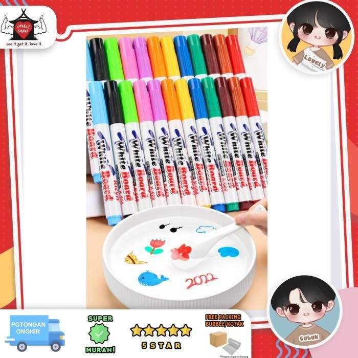 

Spidol Ngapung, Spidol Papan Tulis Whiteboard Marker, Floating Marker [G]
