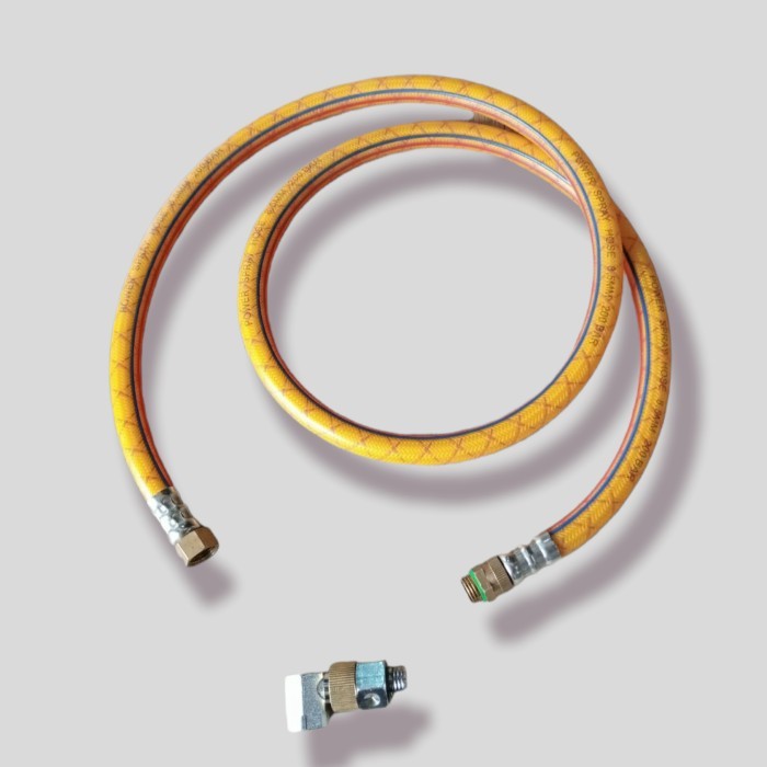 Selang anti kusut + swivel robotech