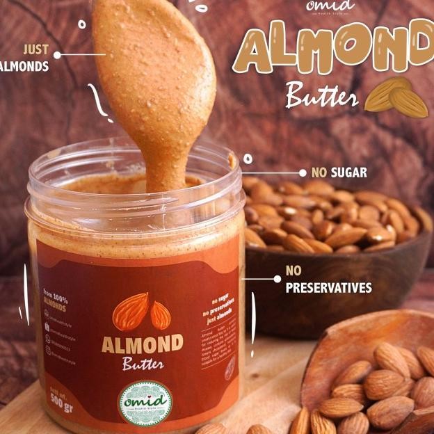 

Almond Butter (Selai / Mentega Kacang Almond Gurih) 500Gr