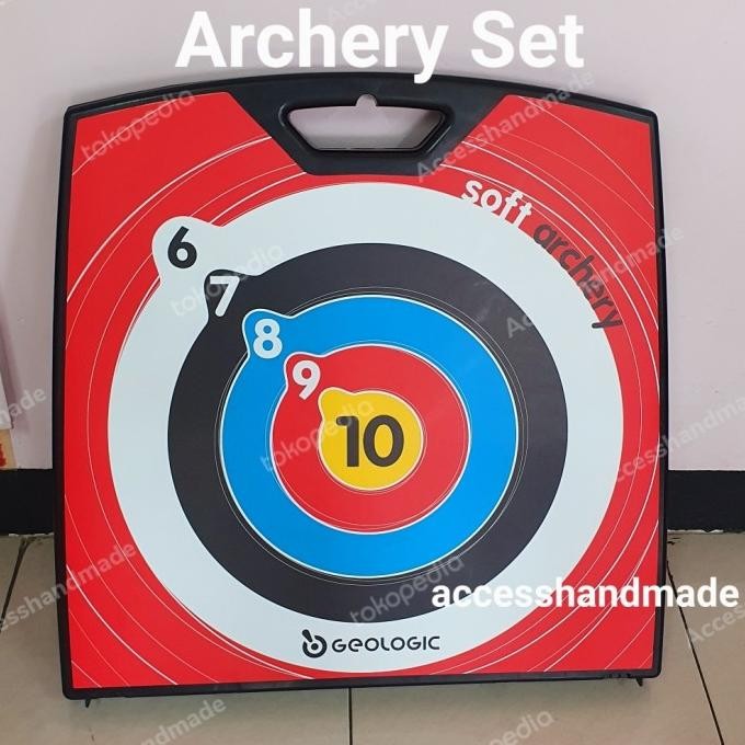 Geologic Soft Archery Set 100 busur panah set anak dewasa decathlon TEB