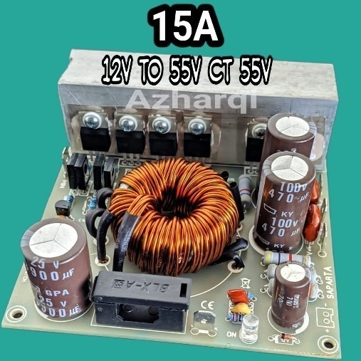 BISA COD INVERTER DC TO DC 15A 12V TO 55V CT 55V DC BISA COD