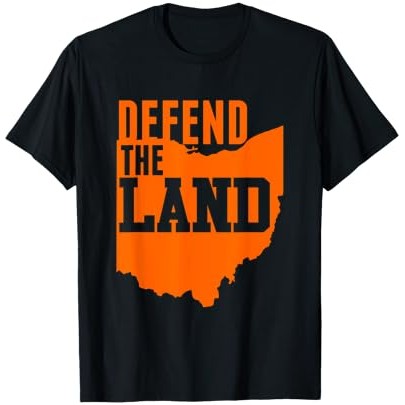 Kaos Cleveland Defend The Land Ohio Outline |tiRxzEUz|