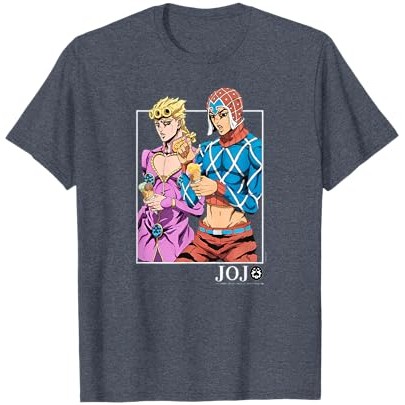 Kaos JoJo's Bizarre Adventure Menikmati Es Krim |zowJYEoe|