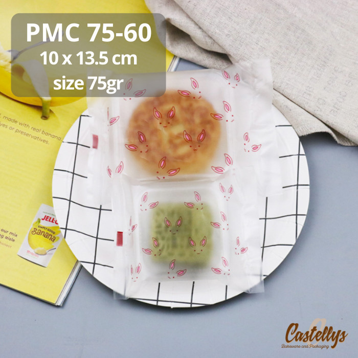 

BEBAS ONGKIR - Plastik Mooncake 75gr PMC 75-60 Kue Kering Pia Bulan Cookies Nastar