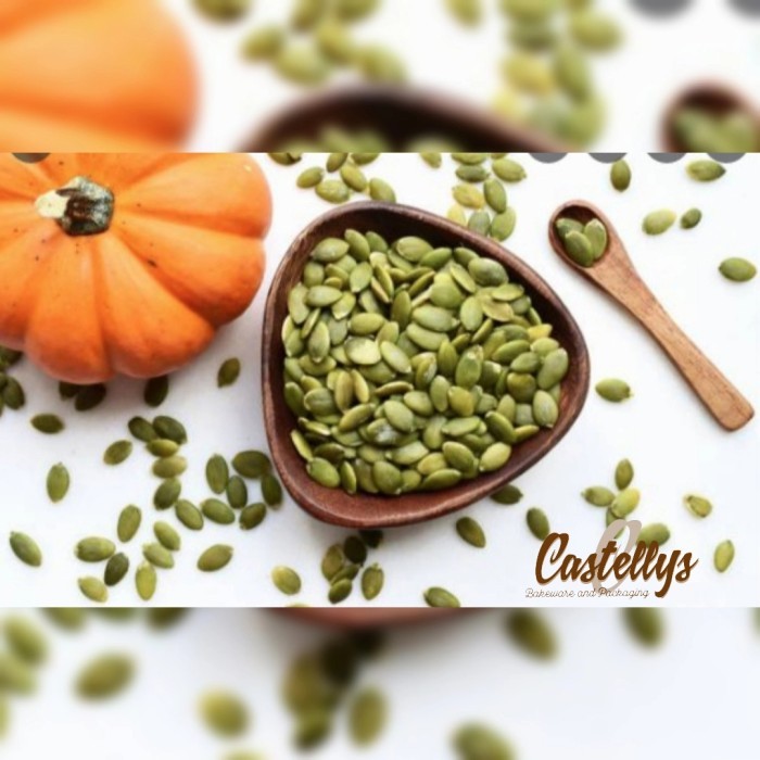 

TERMURAH - Pumpkin Seed Biji Labu Kuaci Kemasan Vacuum 500gr Premium