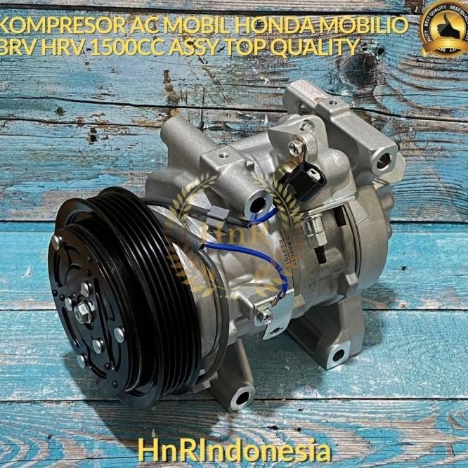 Kompresor Ac Mobil Mobilio Brv Brio Hrv 1500Cc Jazz Rs Denso Assy