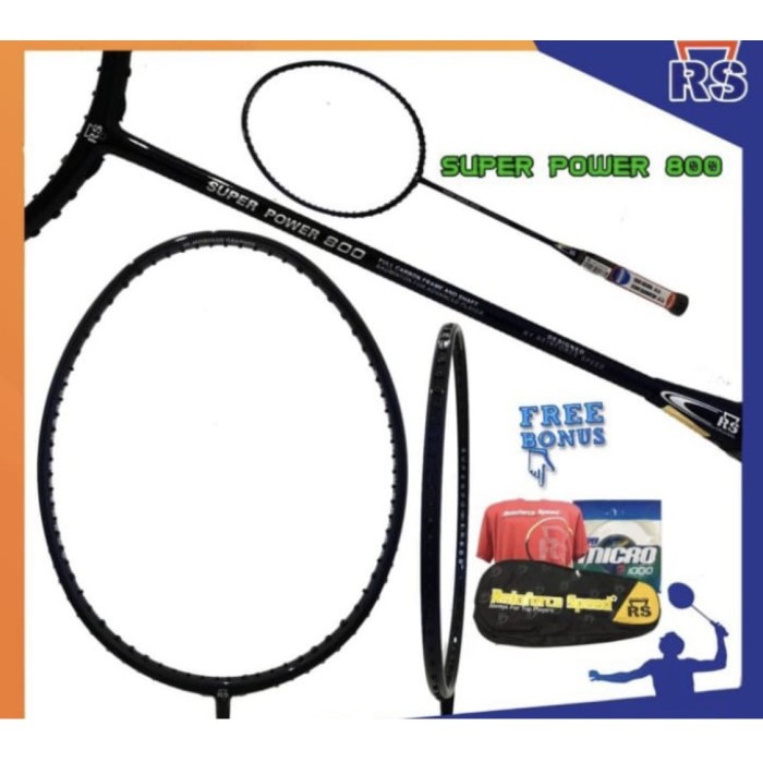 RAKET BADMINTON RS SUPER POWER 800 - ORIGINAL