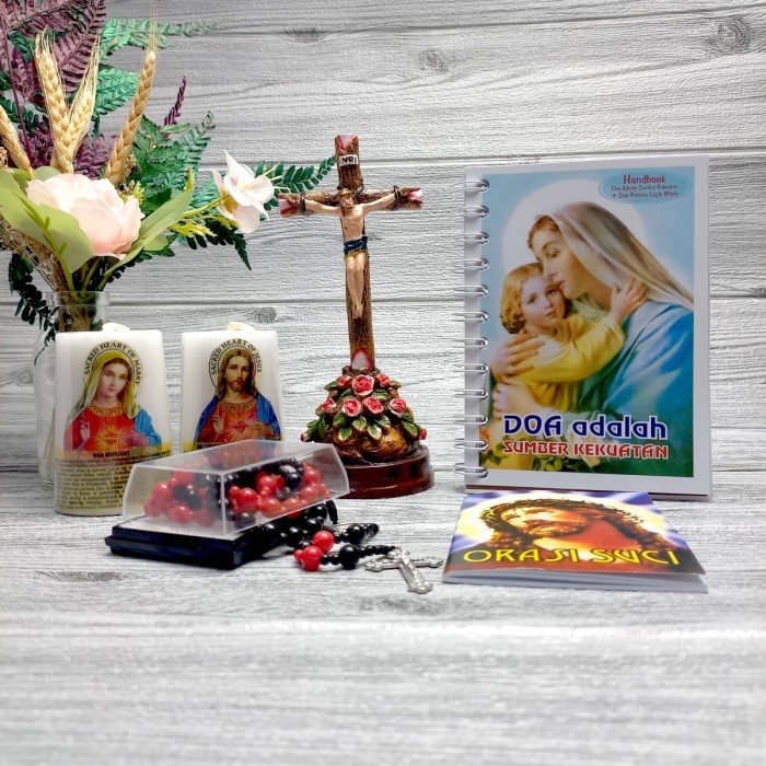 Azzatun - Paket Doa Harian Katolik/Paket Doa Pribadi/Buku Doa Katolik/Salib
