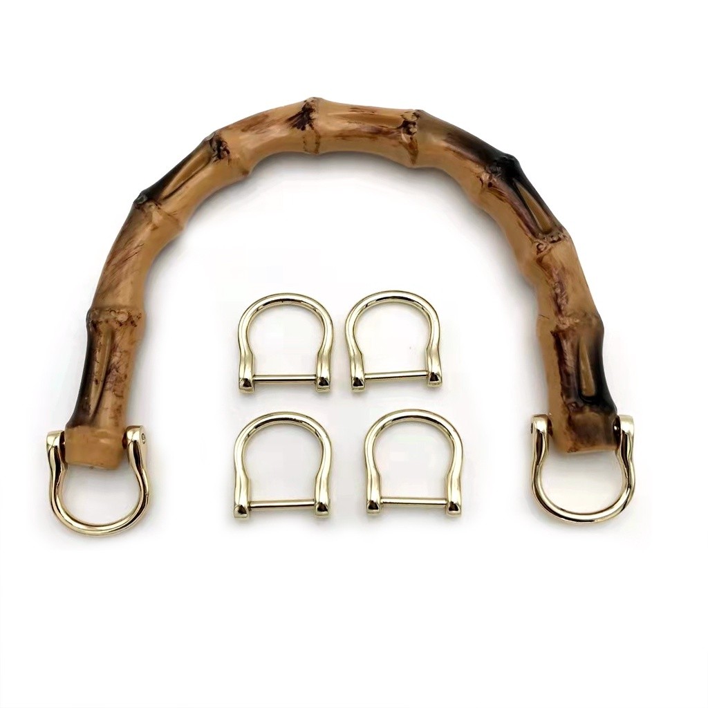 Handel Gagang Tas Bambu Pegangan Tas Lander / Handle Bag / Hb-233
