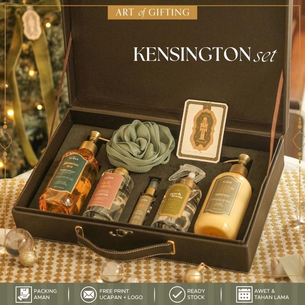 

an kensington preum christmas set | hampers natal elmer